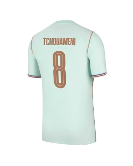 Billige Fotballdrakt Frankrike Aurelien Tchouameni #8 Replika Bortedrakt VM 2026 Kortermet Billige Fotballdrakt Frankrike Aurelien Tchouameni #8 Replika Bortedrakt VM 2026 Kortermet